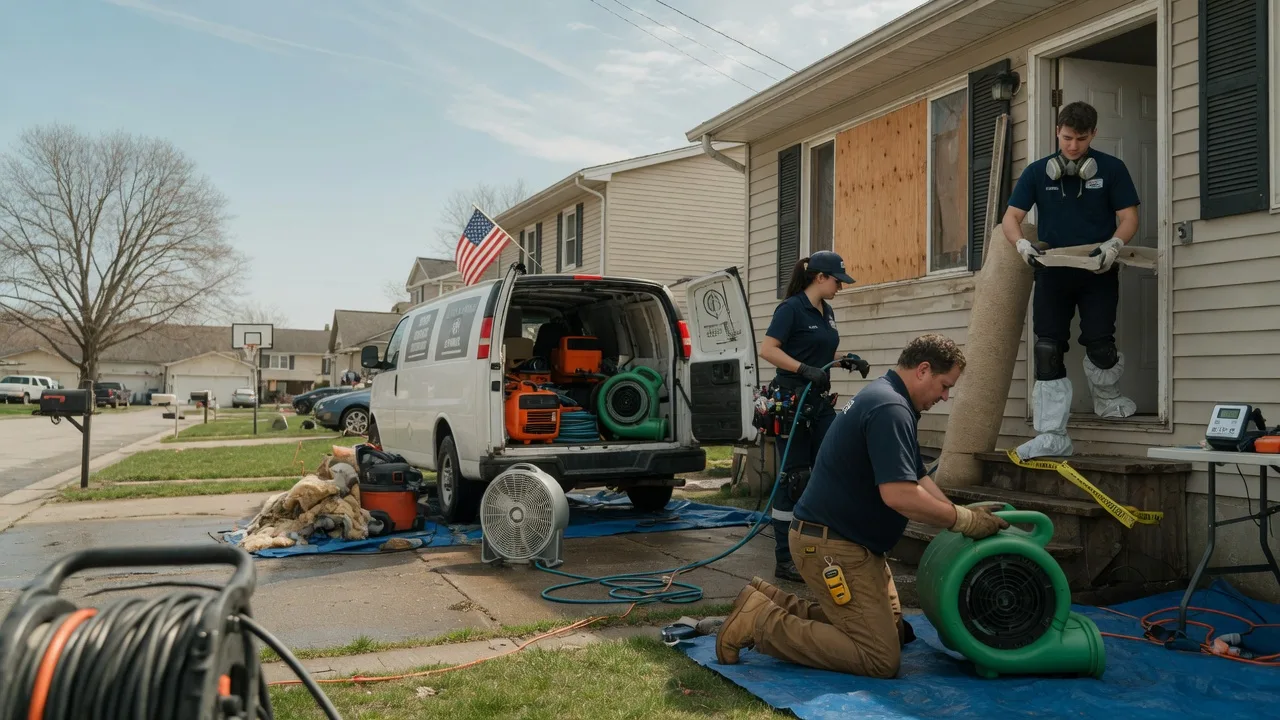 Water Damage Restoration in Henderson, MD near me